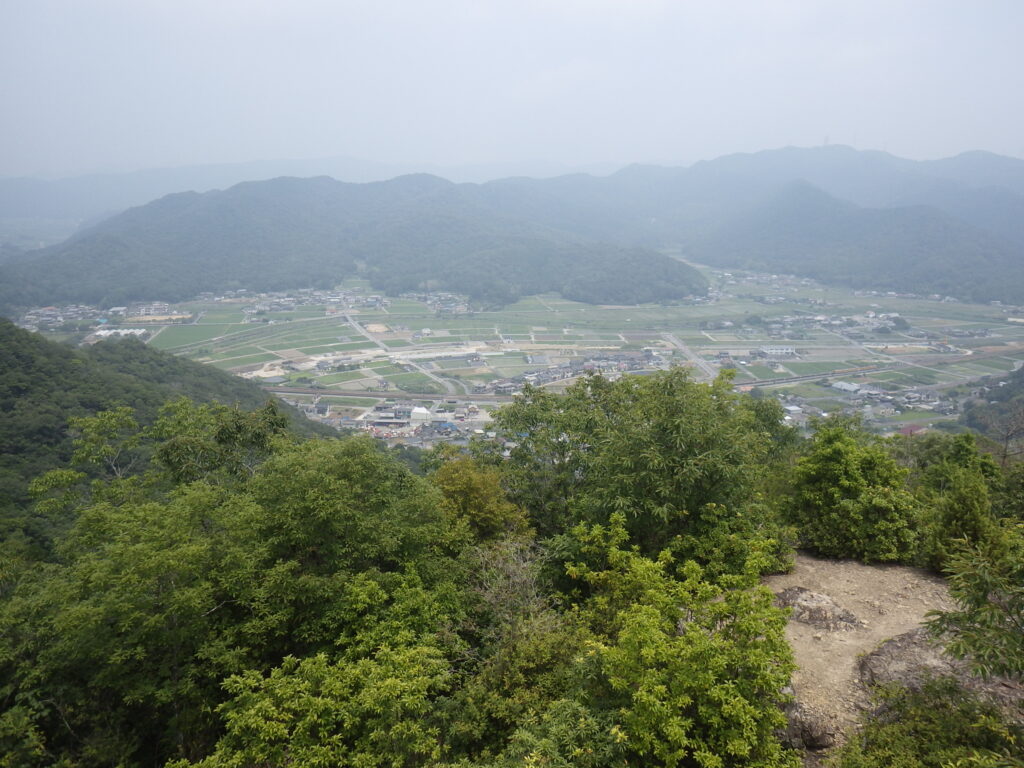 三重山展望台の眺望